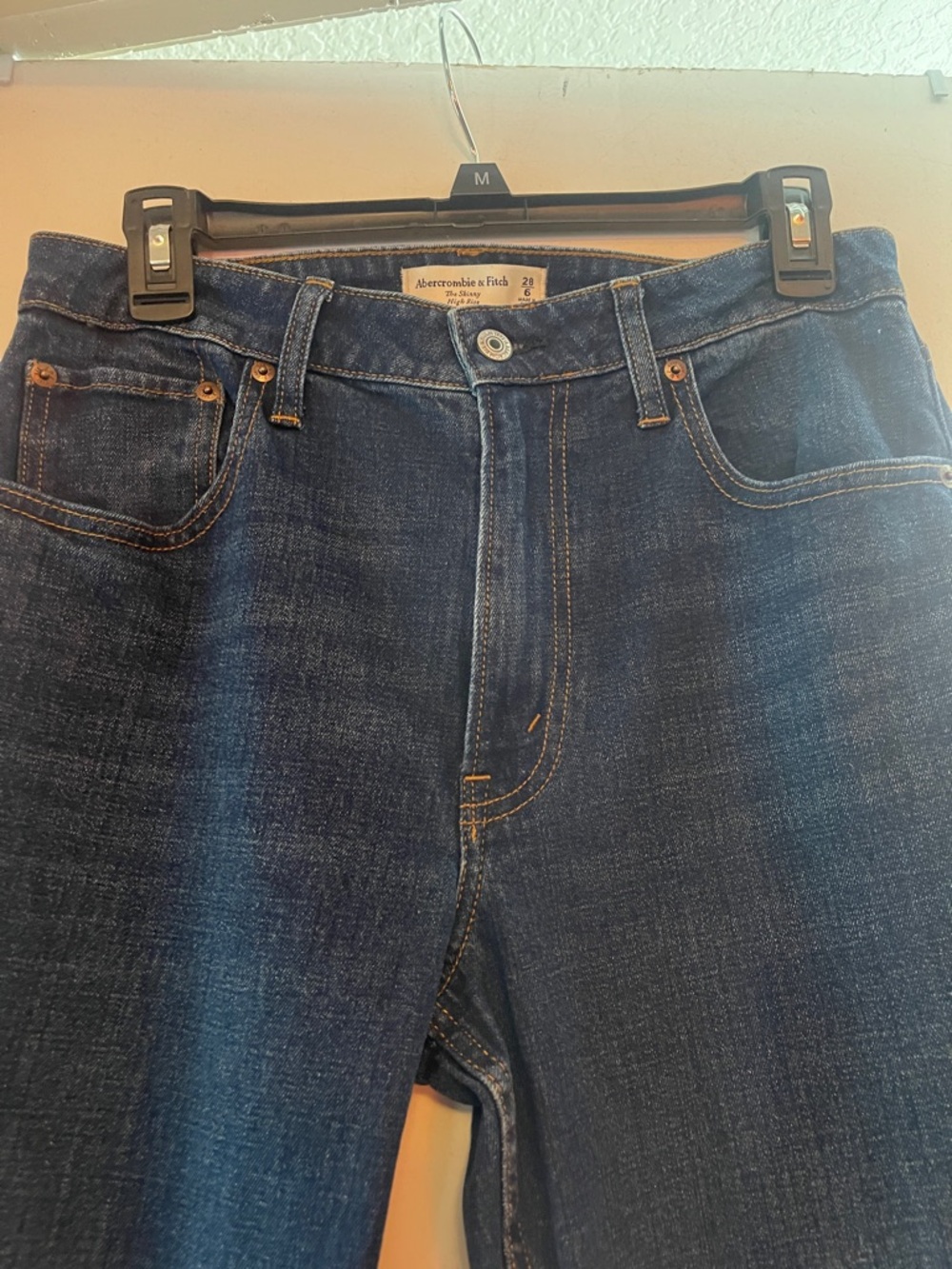 Abercrombie & Fitch Women’s Indigo Straight Jeans